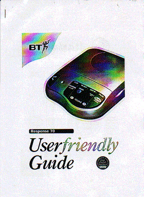 response 70 bt  telephone answerphone  user guide
