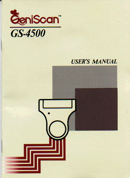 geniscan gs4500 instruction manual