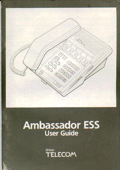 bt ambassador ESS user guide